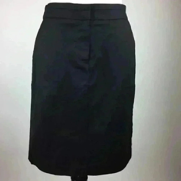 Land N Sea Skirt Size 4 Black Pencil with Pockets - Picture 3 of 11